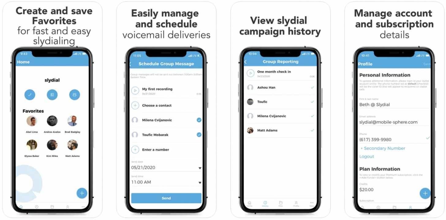Cómo ir directamente al correo de voz con Slydail